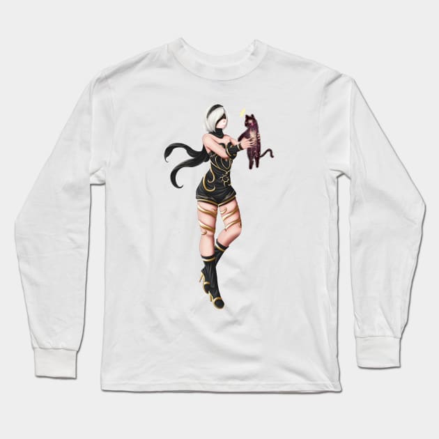 2n x Dusty B Long Sleeve T-Shirt by Antonydraws